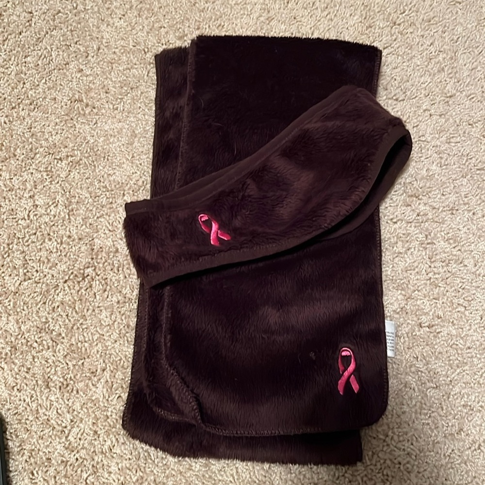 Breast Cancer Awareness Scarf and Headband